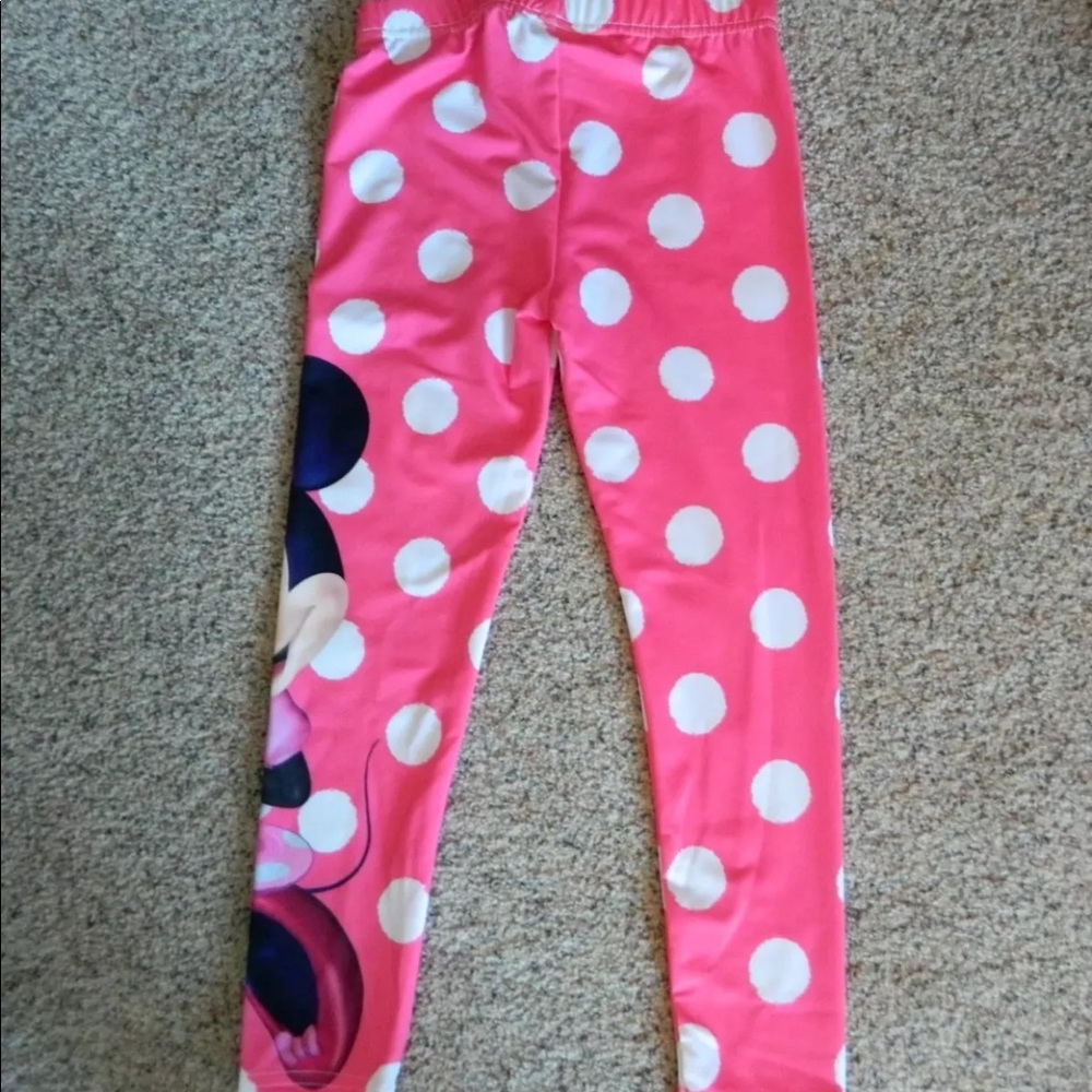 Minnie Mouse Leggings BNWOT - Picture 2 of 2